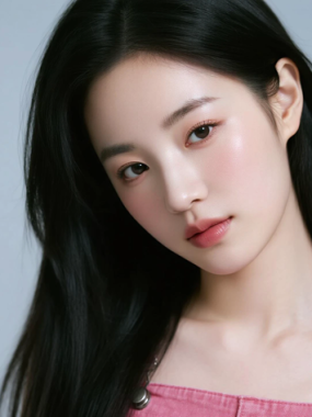 AI清新治愈电脑桌面壁纸 | 蜜桃粉背带长裙清甜灵动女生8K超高清无水印套图