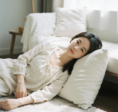棉麻温柔AI壁纸 | 清新治愈质感美图人像