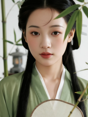 禅意复古AI美图 | 中式AI人像高清壁纸