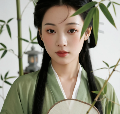 禅意复古AI美图 | 中式AI人像高清壁纸