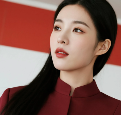 AI空乘气质电脑桌面壁纸 | 拼接制服个性干练女生8K超高清无水印套图