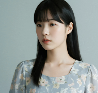 AI清新治愈电脑桌面壁纸 | 浅灰碎花素雅女生8K超高清无水印套图