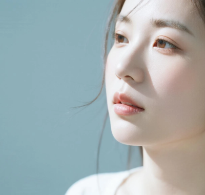 AI女神精品套图 | 雾霾蓝少女简约温婉高清套图