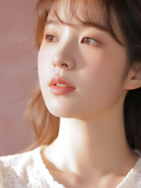 AI女神精品套图 | 浅桃色少女元气温柔高清套图