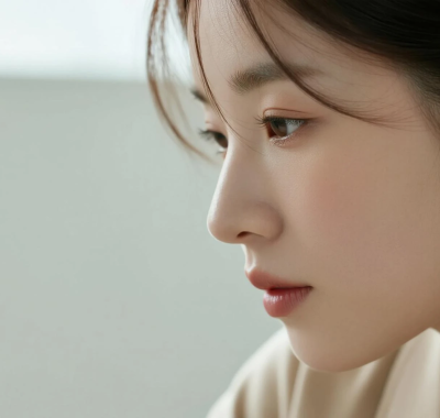 AI女神精品套图 | 浅卡其少女简约素雅高清套图