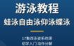 游泳教程：17集蛙泳自由泳仰泳蝶泳动作分解，夸克网盘下载