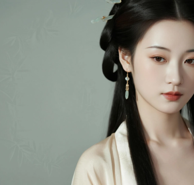 AI女神精品套图 | 江南古韵少女温婉水墨高清套图