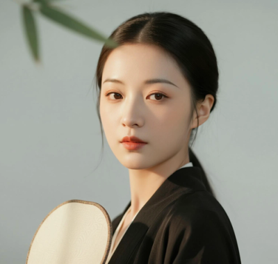 AI中式复古电脑壁纸 | 朝晖古风少女古典恬静8K超高清无水印套图