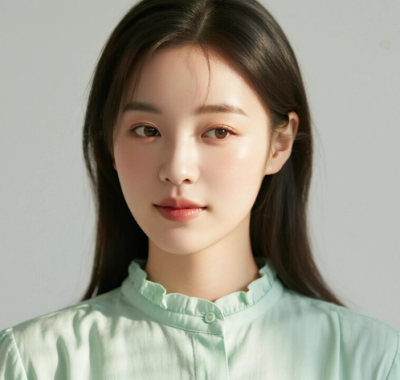 AI清新治愈电脑桌面壁纸 | 青柠衬裙清爽元气女生8K超高清无水印套图