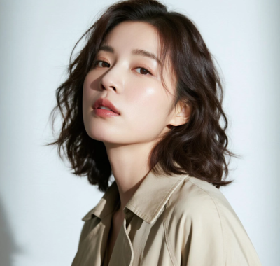 AI清新治愈电脑桌面壁纸 | 燕麦风衣慵懒温柔女生8K超高清无水印套图