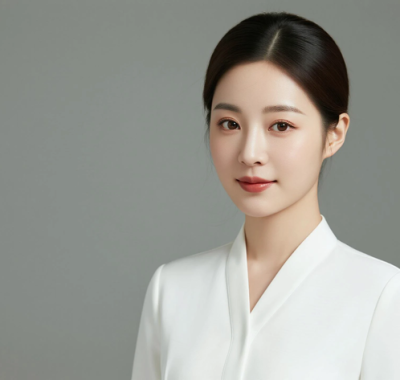 AI空乘气质电脑桌面壁纸 | 纯白制服温柔干练女生8K超高清无水印套图
