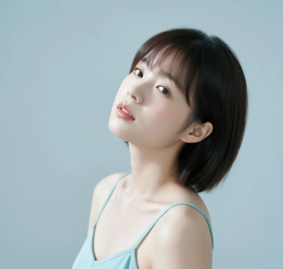 AI清新治愈电脑桌面壁纸 | 淡青服饰素雅脱俗8K超高清无水印套图