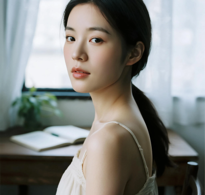 AI壁纸高清合集 | 清新治愈窗边柔光唯美套图