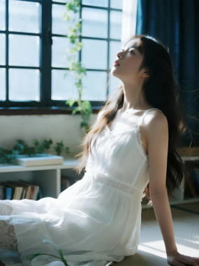 日系清新AI美图 | 窗边静谧高清图集