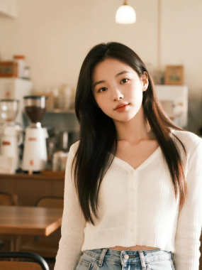 AI韩系简约美图 | 干净气质女生套图